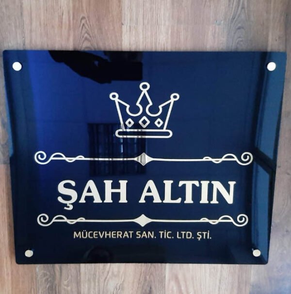 Ofis Kapı Tabelası 12