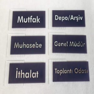 Kapı İsimlikleri 26