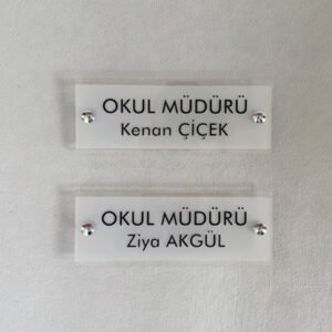 Kapı İsimlikleri 27