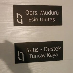 Kapı İsimlikleri 81