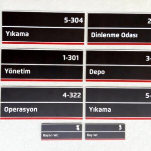 Kapı İsimlikleri 21