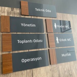 Kapı odası isimlik modern model.