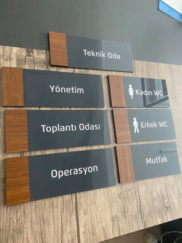 Apartman Kapı Tabelası 12