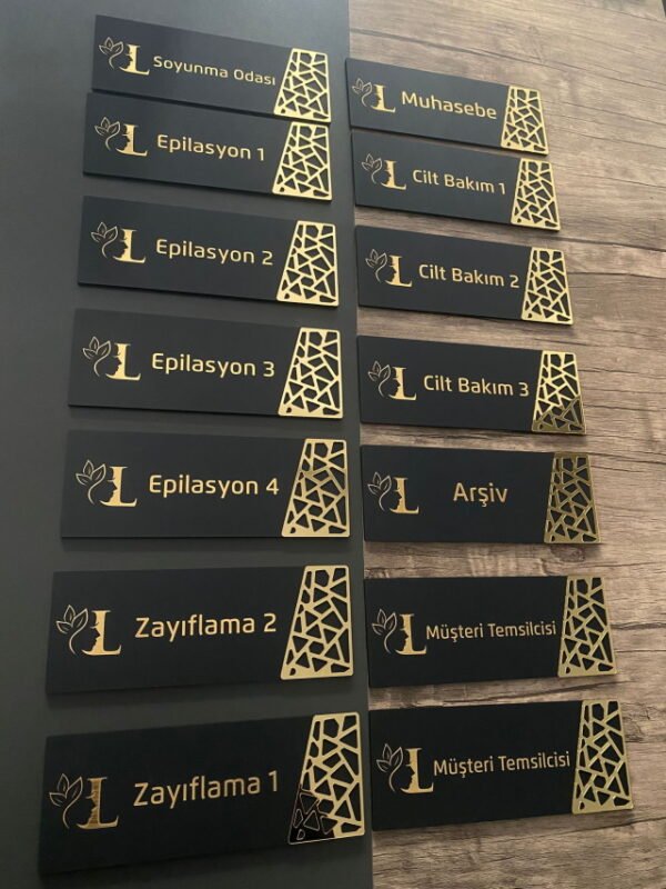 Apartman Kapı Tabelası 05