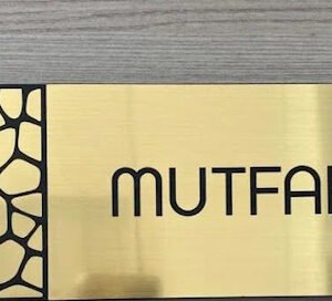 Mutfak Kapı Levhası Ofis Yönlendirme