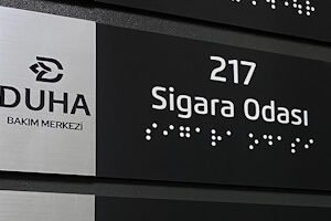 Sigara Odası Kapı İsimliği