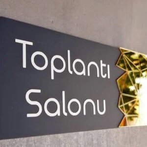 Toplantı salonu kapı isimlikleri