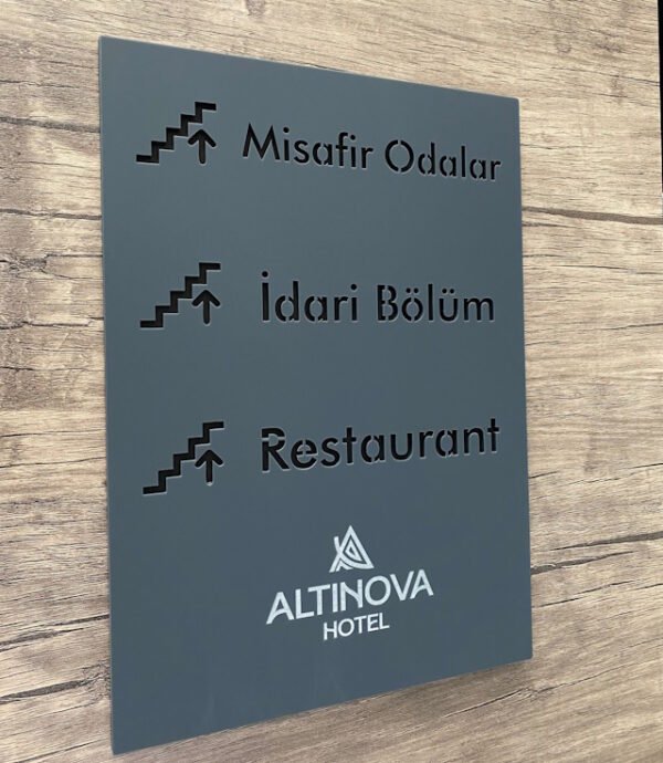 Otel Yönlendirme Tabelası