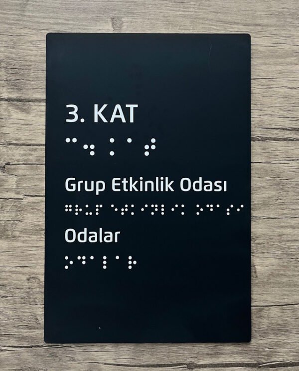 İş Merkezi Kat Planı Tabelası