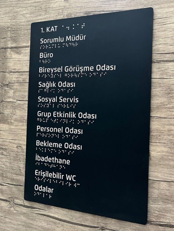 Hastane Kat Yönlendirme Tabelaları